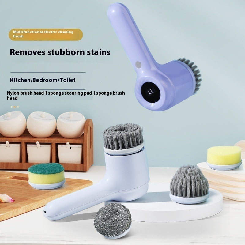 Electric Cleaning Brush Multi-functional Kitchen Dishwashing Household